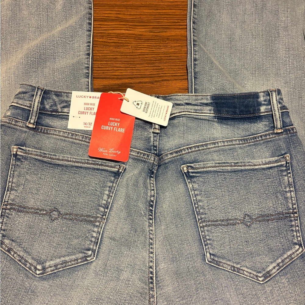 Lucky Brand Women's Light Blue High Rise Jeans - Picture 2 of 3